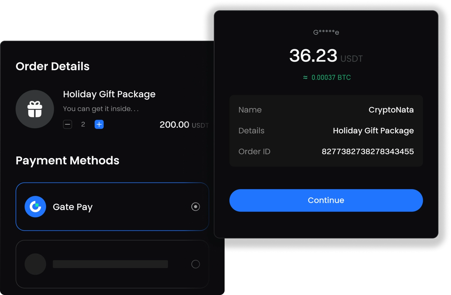 Paiement Checkout